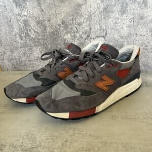 New Balance 998 Size 13 Made in USA Distinct Mid Century Modern Pack - Navy